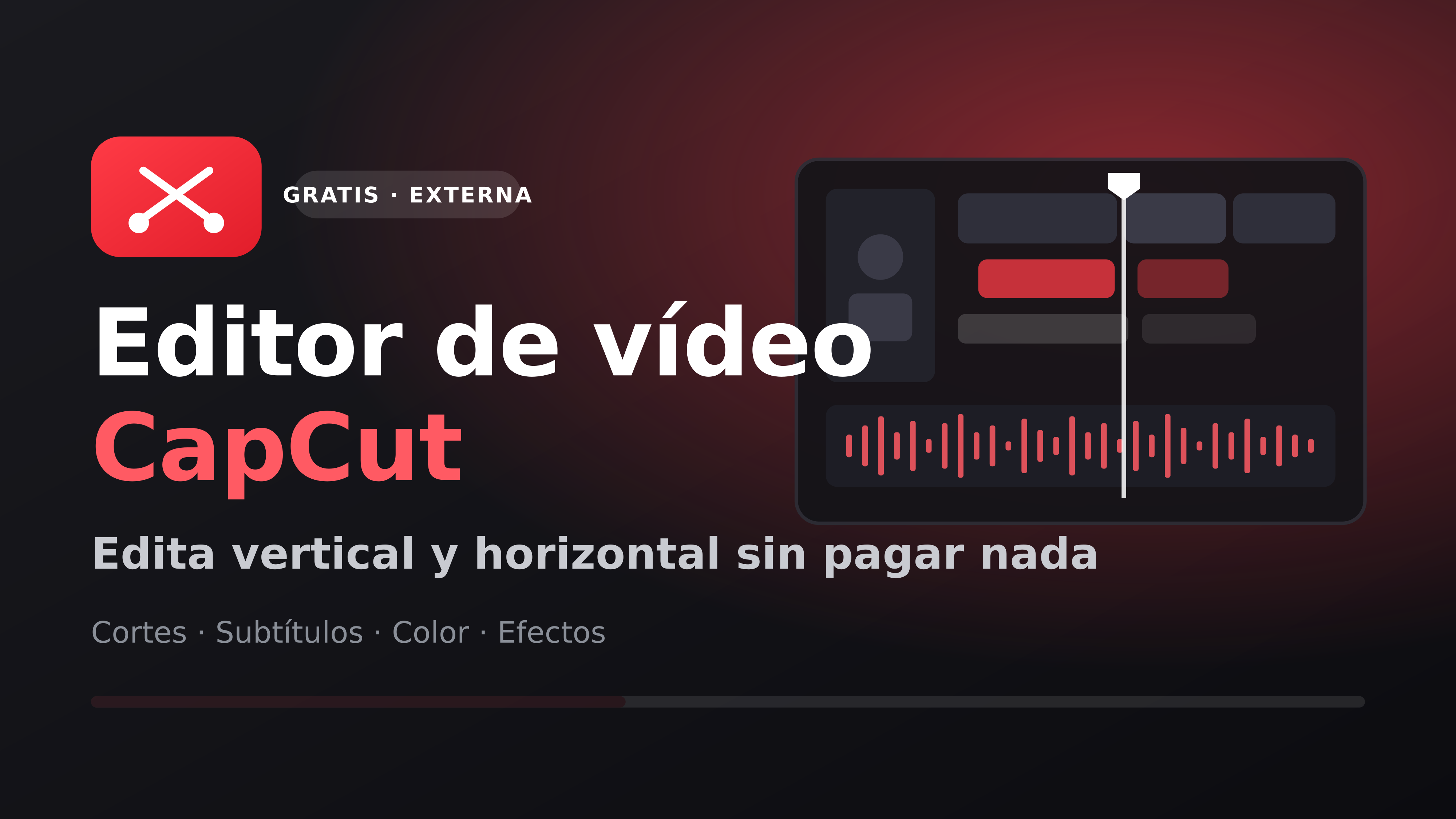 CapCut - Editor de vídeo