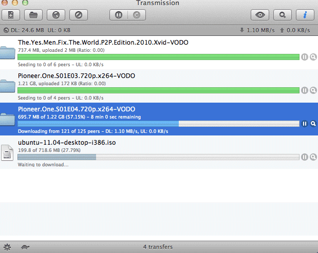 good alternative to uTorrent for mac and Linux users
